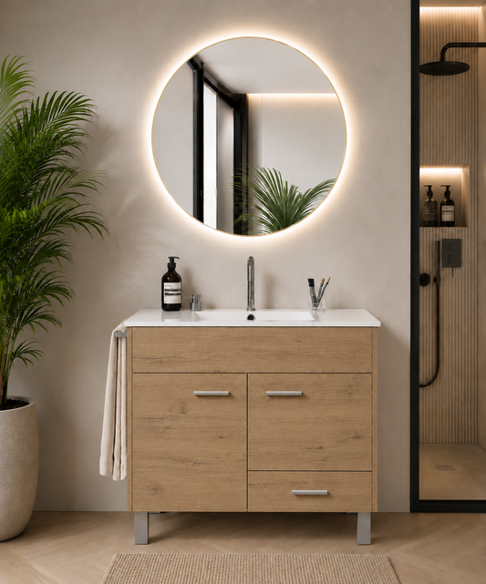 Kabinet kamar mandi SAMOS dengan wastafel